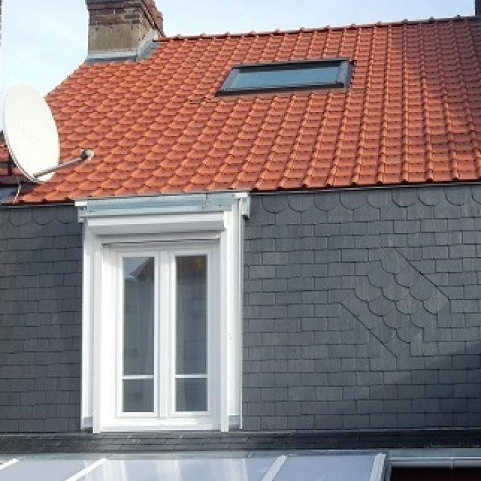 Toiture traditionnelle - Tuiles et brisis ardoises